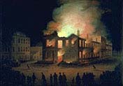 The Burning of the Parliment Buildings Montreal